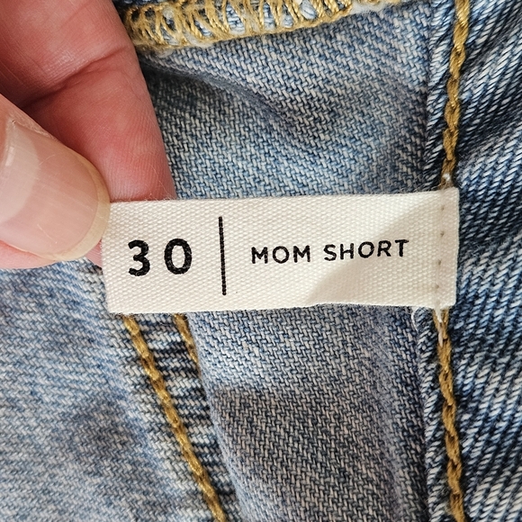 PACSUN Mom Short Denim Distressed Women's Shorts Size 30 - Picture 3 of 5